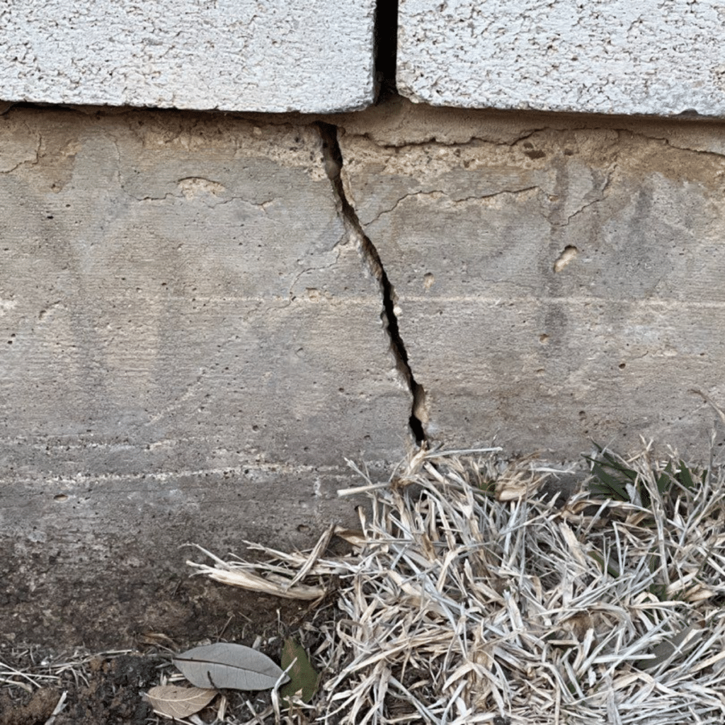 foundation repair needed for a McKinney home
