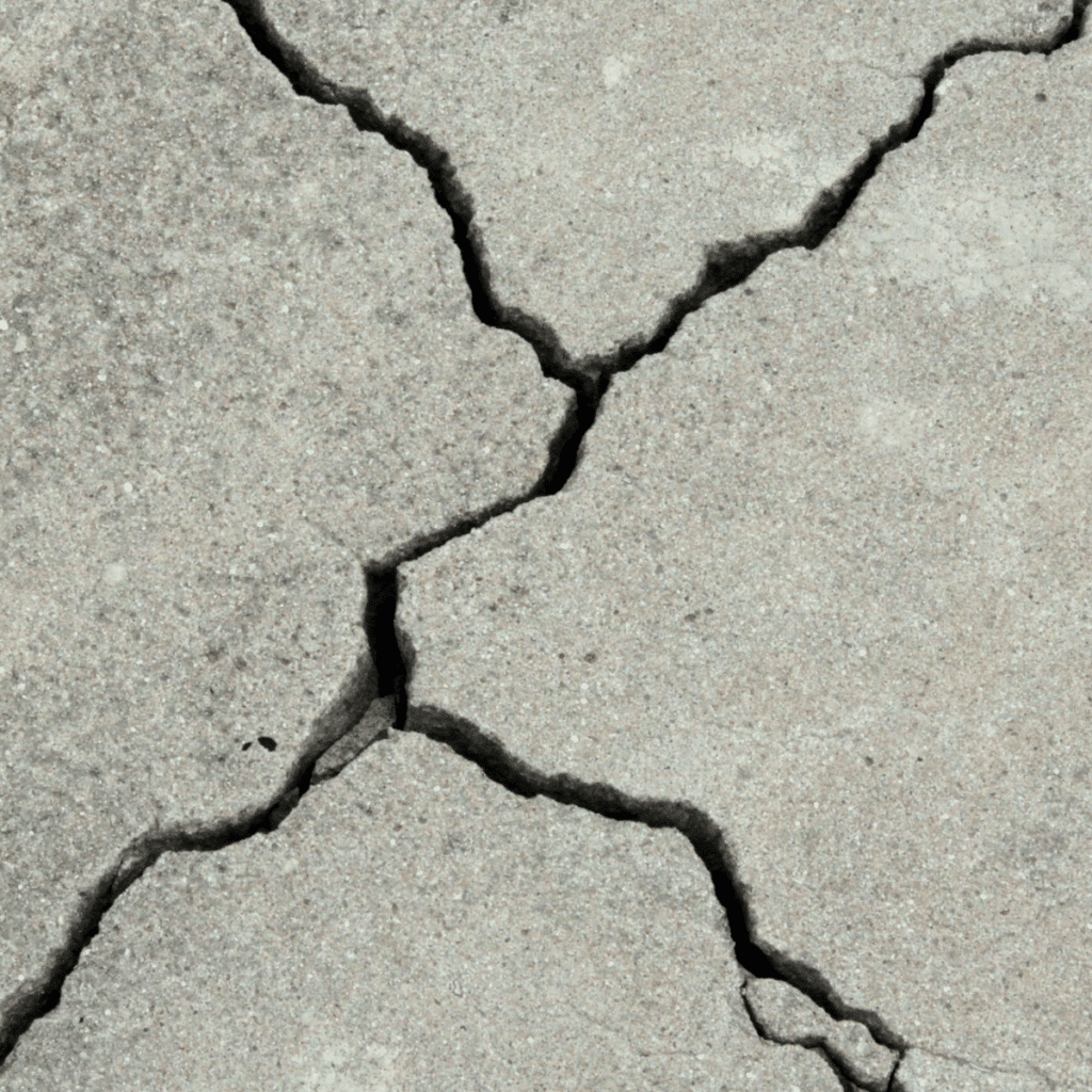 crack in commercial foundation